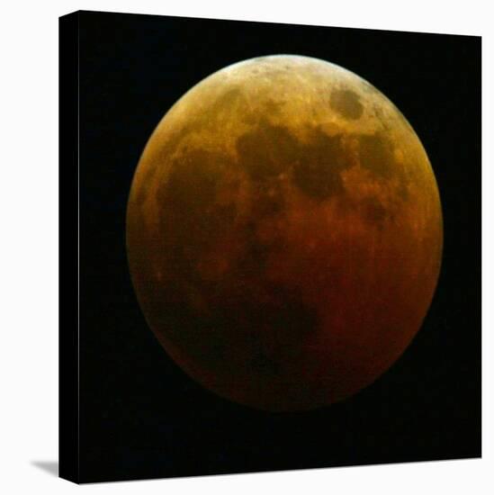 Lunar Eclipse-Harry Cabluck-Stretched Canvas