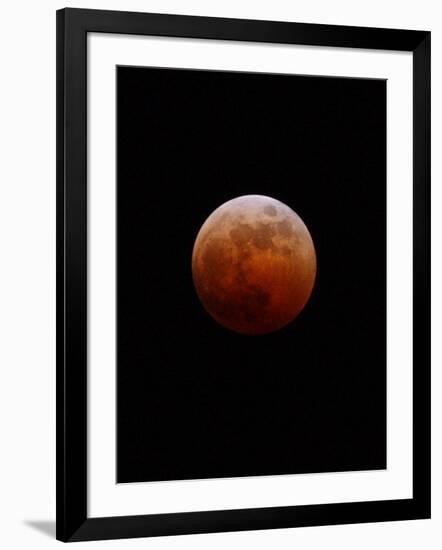 Lunar Eclipse-Alan Diaz-Framed Photographic Print