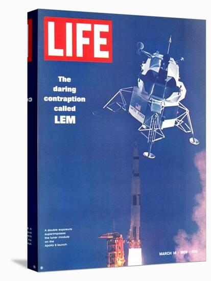 Lunar Excursion Module in Air, March 14, 1969-Ralph Morse-Stretched Canvas