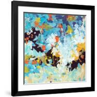 Lunar Freefall 2-Jan Weiss-Framed Art Print