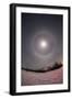 Lunar Halo Taken Near Gleichen, Alberta, Canada-null-Framed Photographic Print