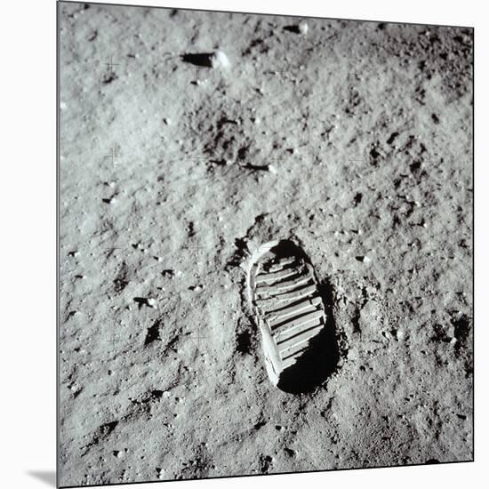 Lunar Imprint-null-Mounted Giclee Print