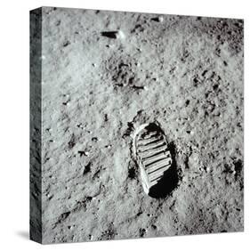 Lunar Imprint-null-Stretched Canvas