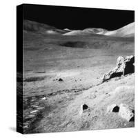 Lunar landscape, Apollo 17 Mission-Science Source-Stretched Canvas