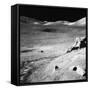 Lunar landscape, Apollo 17 Mission-Science Source-Framed Stretched Canvas