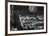 Lunar Landscape-null-Framed Premium Giclee Print