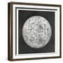 Lunar Map of 1854-Detlev Van Ravenswaay-Framed Premium Photographic Print