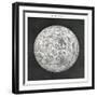 Lunar Map of 1854-Detlev Van Ravenswaay-Framed Photographic Print