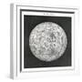 Lunar Map of 1854-Detlev Van Ravenswaay-Framed Photographic Print