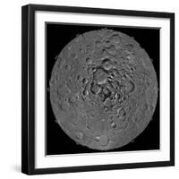 Lunar Mosaic of the North Polar Region of the Moon-Stocktrek Images-Framed Photographic Print