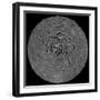 Lunar Mosaic of the North Polar Region of the Moon-Stocktrek Images-Framed Photographic Print