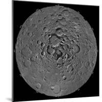 Lunar Mosaic of the North Polar Region of the Moon-Stocktrek Images-Mounted Photographic Print