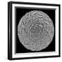 Lunar Mosaic of the South Polar Region of the Moon-Stocktrek Images-Framed Photographic Print