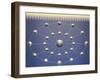 Lunar Phases Diagram-null-Framed Giclee Print