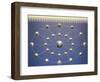 Lunar Phases Diagram-null-Framed Giclee Print