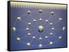 Lunar Phases Diagram-null-Framed Stretched Canvas