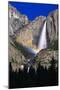 Lunar Rainbow From Upper Yosemite Falls Yosemite Valley, California-Joe Azure-Mounted Photographic Print