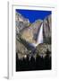 Lunar Rainbow From Upper Yosemite Falls Yosemite Valley, California-Joe Azure-Framed Photographic Print