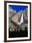 Lunar Rainbow From Upper Yosemite Falls Yosemite Valley, California-Joe Azure-Framed Photographic Print