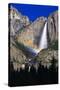 Lunar Rainbow From Upper Yosemite Falls Yosemite Valley, California-Joe Azure-Stretched Canvas