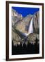 Lunar Rainbow From Upper Yosemite Falls Yosemite Valley, California-Joe Azure-Framed Photographic Print