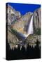 Lunar Rainbow From Upper Yosemite Falls Yosemite Valley, California-Joe Azure-Stretched Canvas