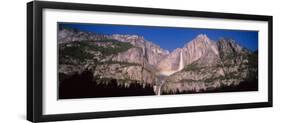 Lunar Rainbow over the Upper and Lower Yosemite Falls, Yosemite National Park, California, USA-null-Framed Photographic Print