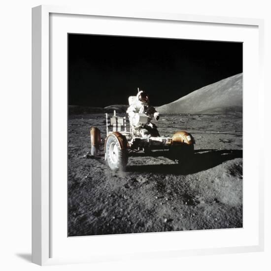 Lunar Rover-Contemporary Photography-Framed Art Print