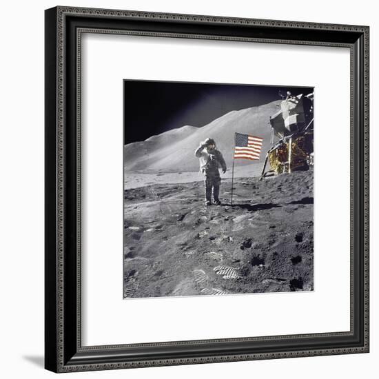 Lunar Salute-null-Framed Giclee Print