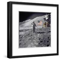 Lunar Salute-null-Framed Giclee Print