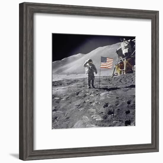 Lunar Salute-null-Framed Giclee Print