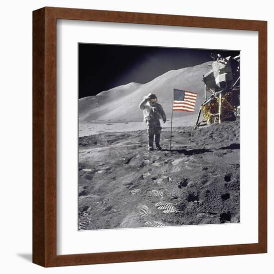 Lunar Salute-null-Framed Giclee Print