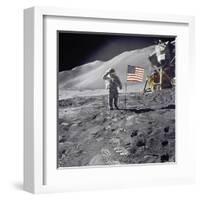 Lunar Salute-null-Framed Giclee Print