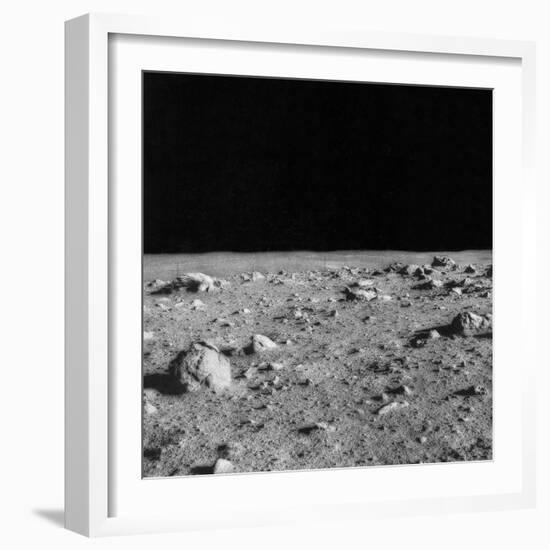 Lunar Surface, Apollo 14 Mission-Science Source-Framed Giclee Print