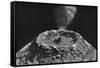 Lunar Volcano-null-Framed Stretched Canvas