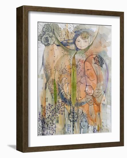 Lunaria Moonwort-Oxana Zaiko-Framed Giclee Print