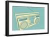 Lunastrella Boombox-John Golden-Framed Giclee Print