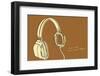 Lunastrella Headphones-John Golden-Framed Giclee Print