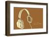 Lunastrella Headphones-John Golden-Framed Giclee Print