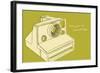 Lunastrella Instant Camera-John W^ Golden-Framed Art Print