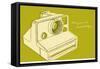 Lunastrella Instant Camera-John W Golden-Framed Stretched Canvas