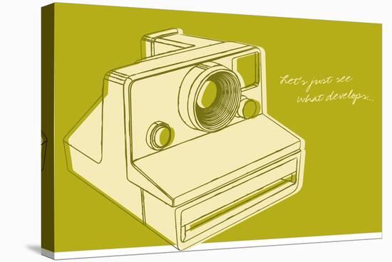 Lunastrella Instant Camera-John W Golden-Stretched Canvas