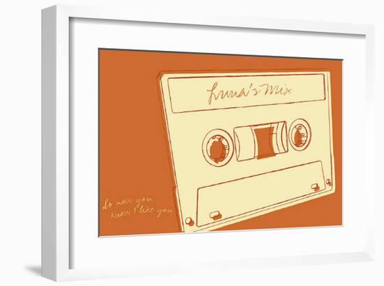 Lunastrella Mix Tape-John Golden-Framed Giclee Print