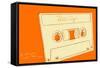 Lunastrella Mix Tape-John W Golden-Framed Stretched Canvas