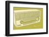 Lunastrella Radio-John Golden-Framed Giclee Print