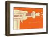 Lunastrella Raygun No. 1-John Golden-Framed Art Print