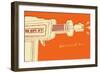 Lunastrella Raygun No. 1-John Golden-Framed Art Print