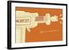 Lunastrella Raygun No. 1-John W^ Golden-Framed Art Print