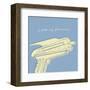 Lunastrella Raygun No. 2 (square)-John W^ Golden-Framed Art Print