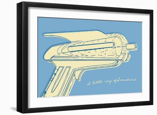 Lunastrella Raygun No. 2-John Golden-Framed Art Print